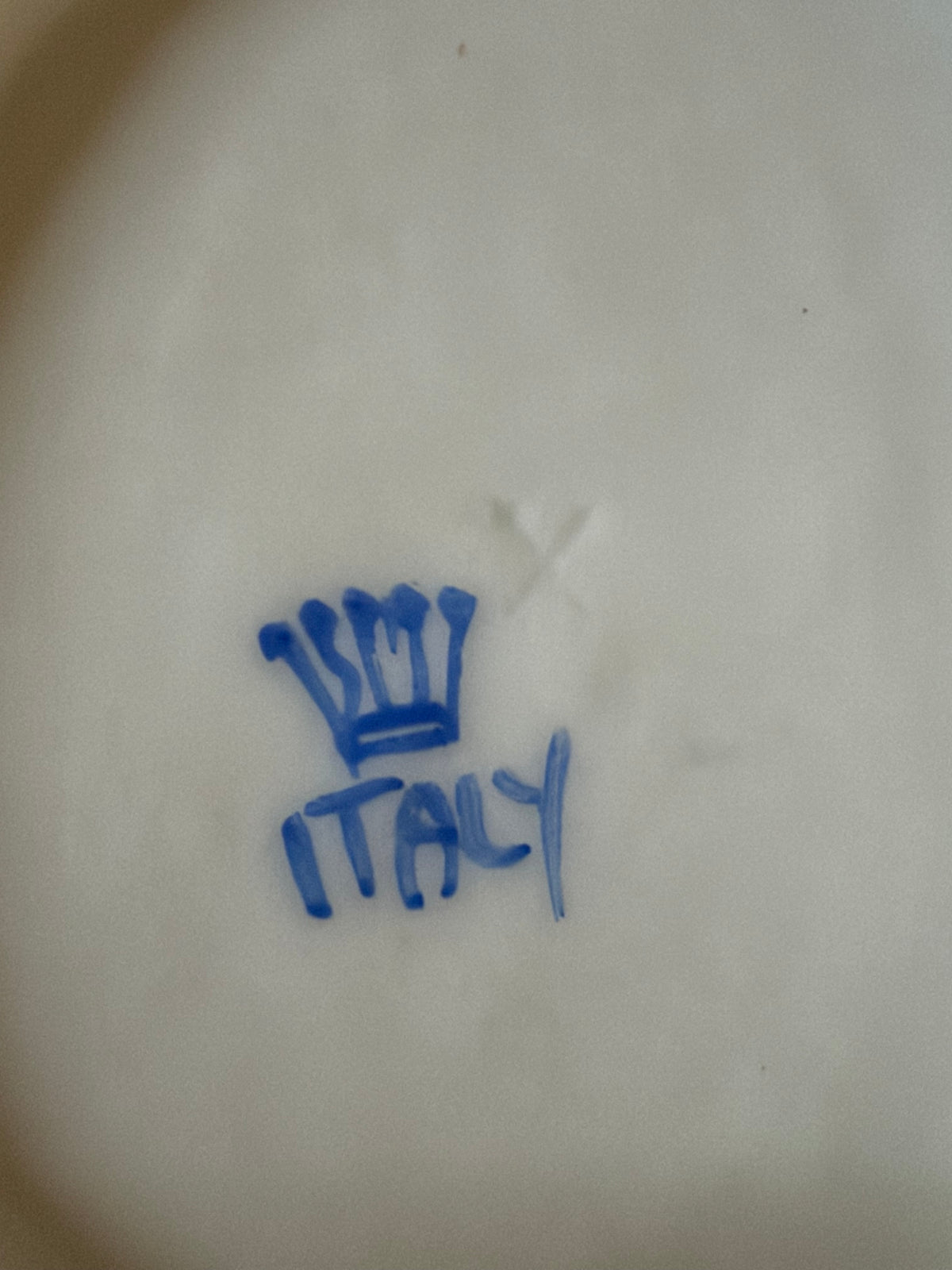 Vintage Mid-Century Italian Gilded Ceramic Trinket Dish (c. 1960)