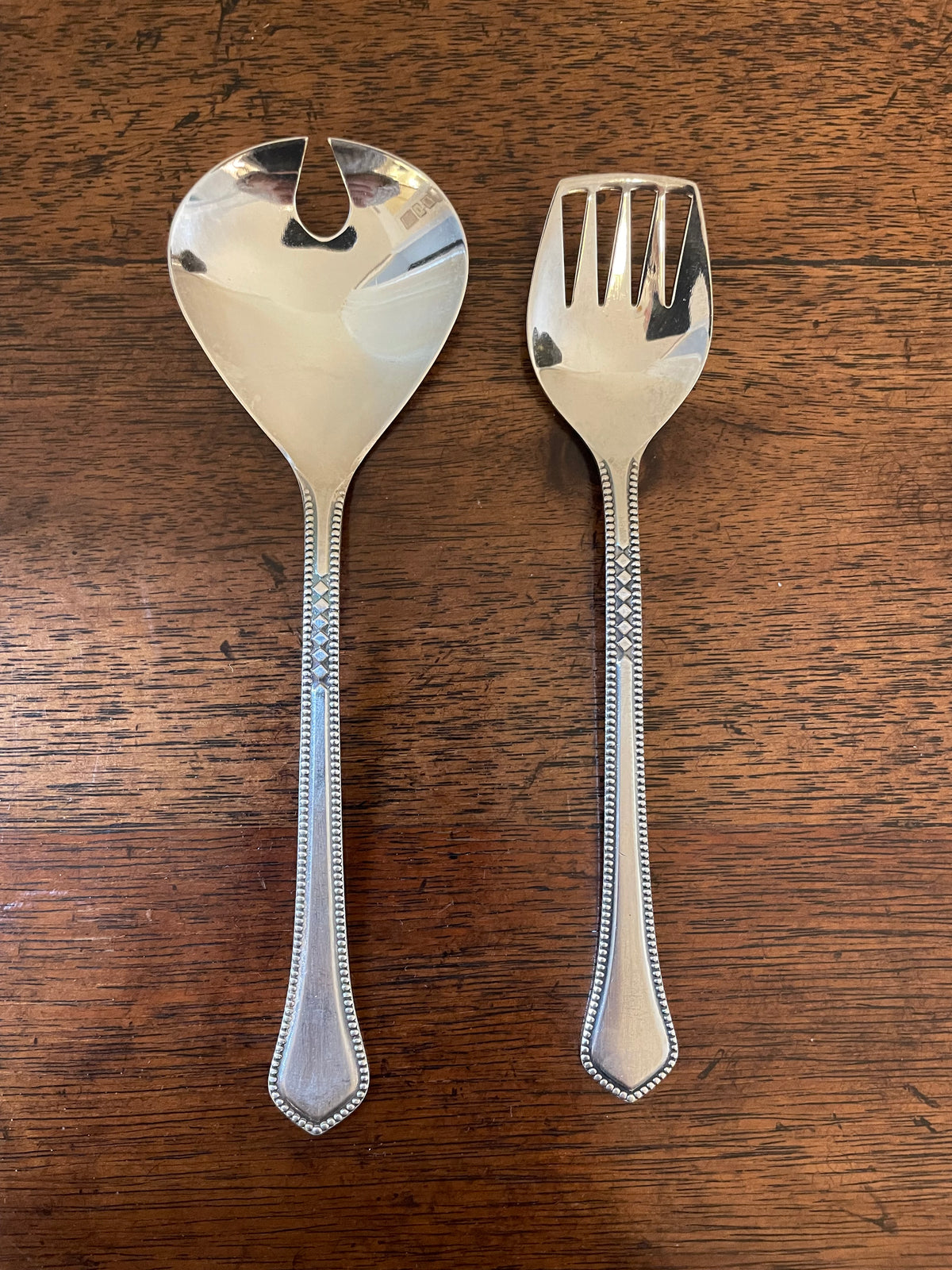 Vintage Soviet “Classic” Silver-Plated Melchior Serving Set, 1980 & 1990