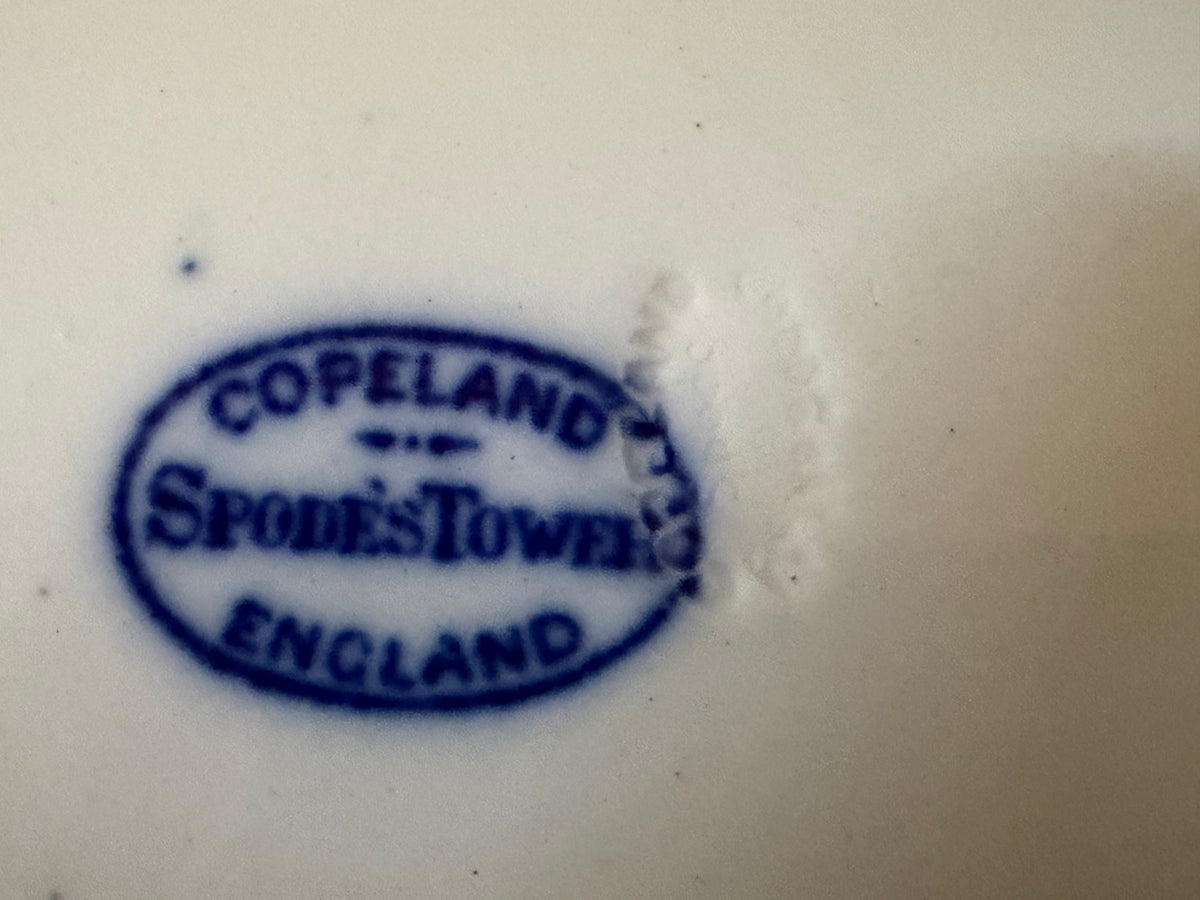 Vintage Copeland Spode’s Tower Blue & White Bowl