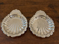 Vintage Leonard Silverplated Shell Catchalls, c. 1970s