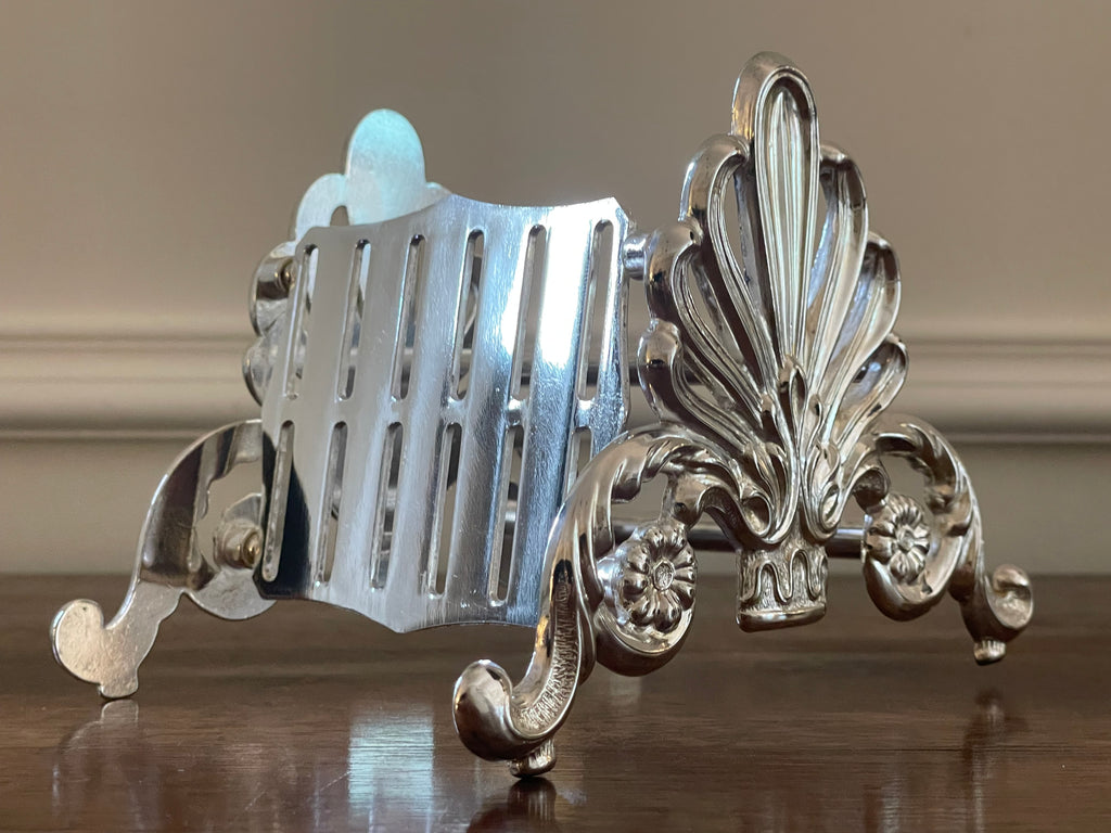 Vintage Leonard Italian Silverplate Knife Stand