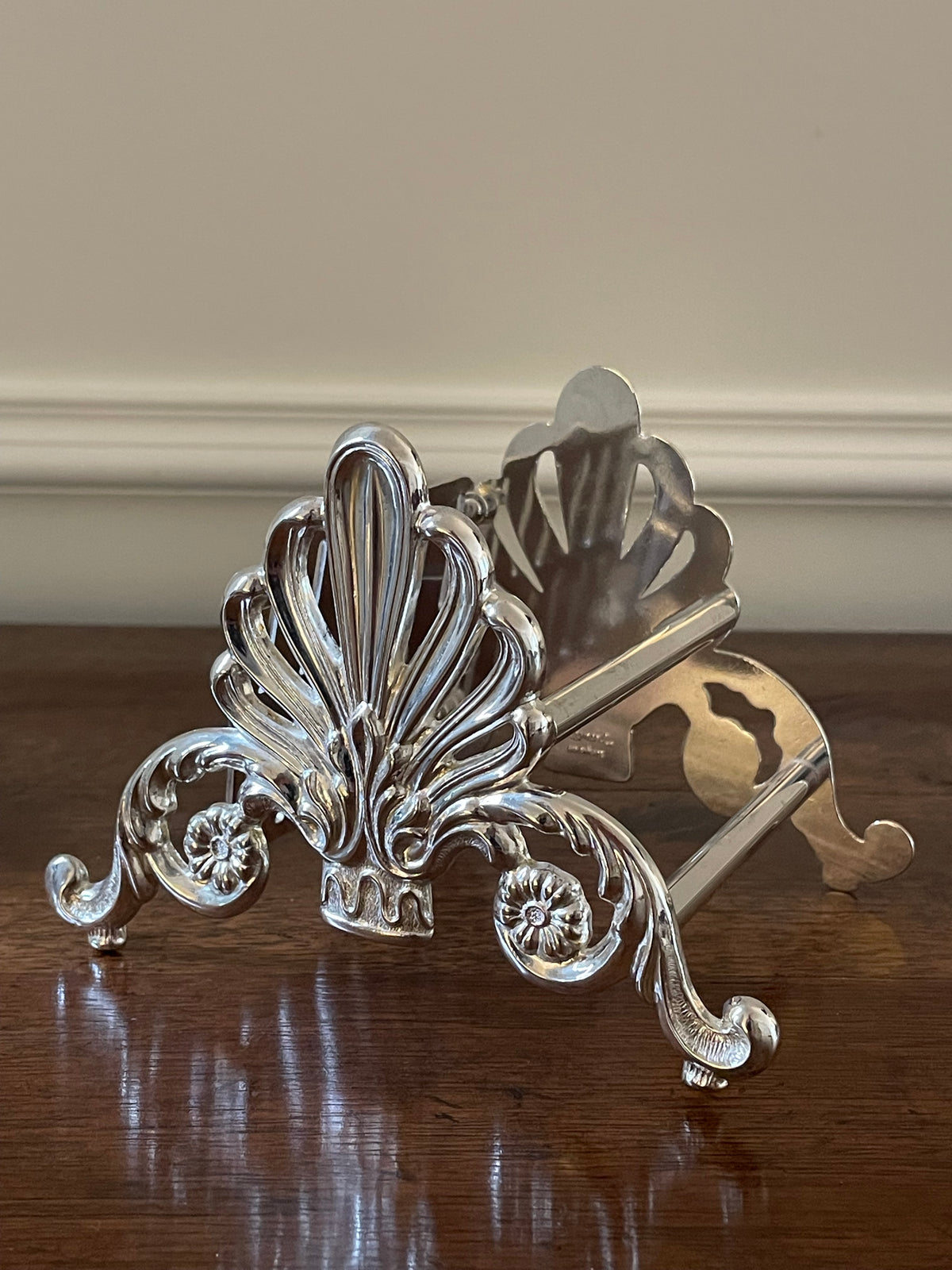 Vintage Leonard Italian Silverplate Knife Stand