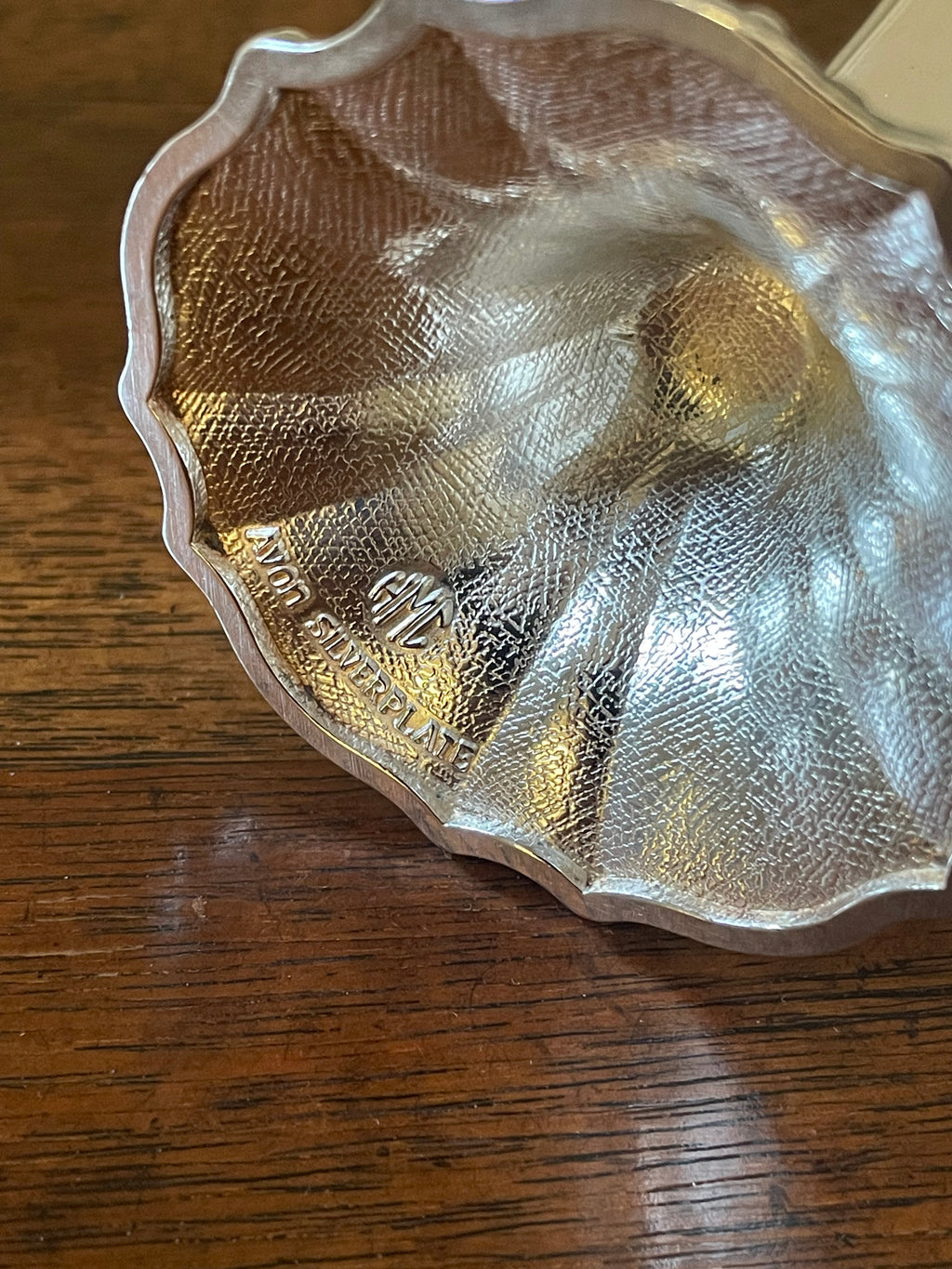 Vintage Silverplate Bud Vase, made in Italy