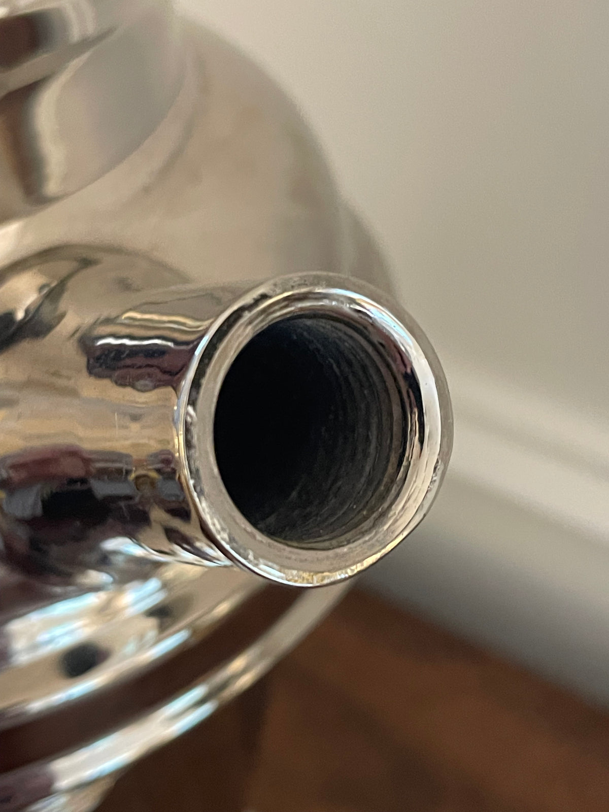 Art Deco Large-Format Vintage Chrome Cocktail Shaker