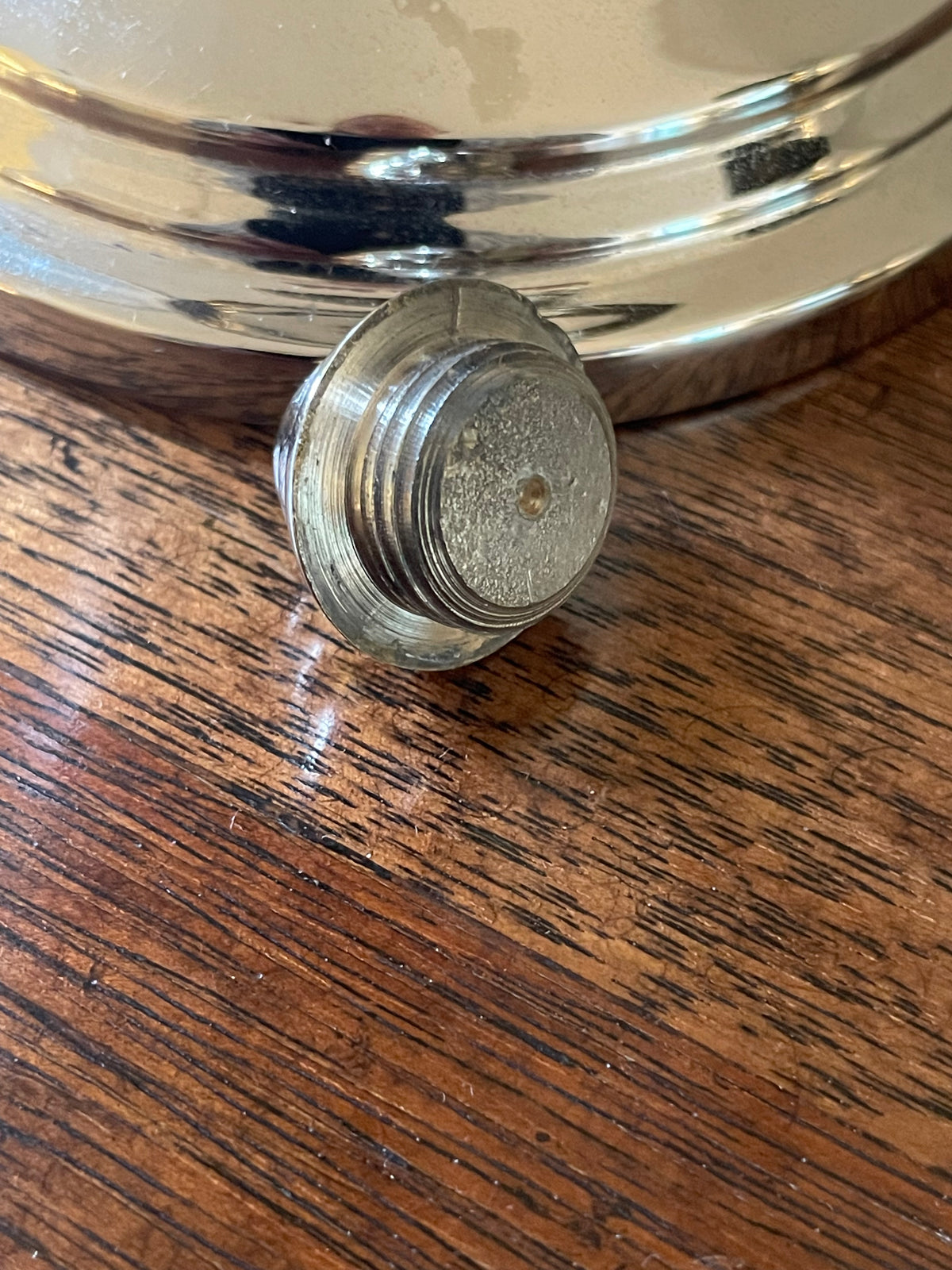 Art Deco Large-Format Vintage Chrome Cocktail Shaker