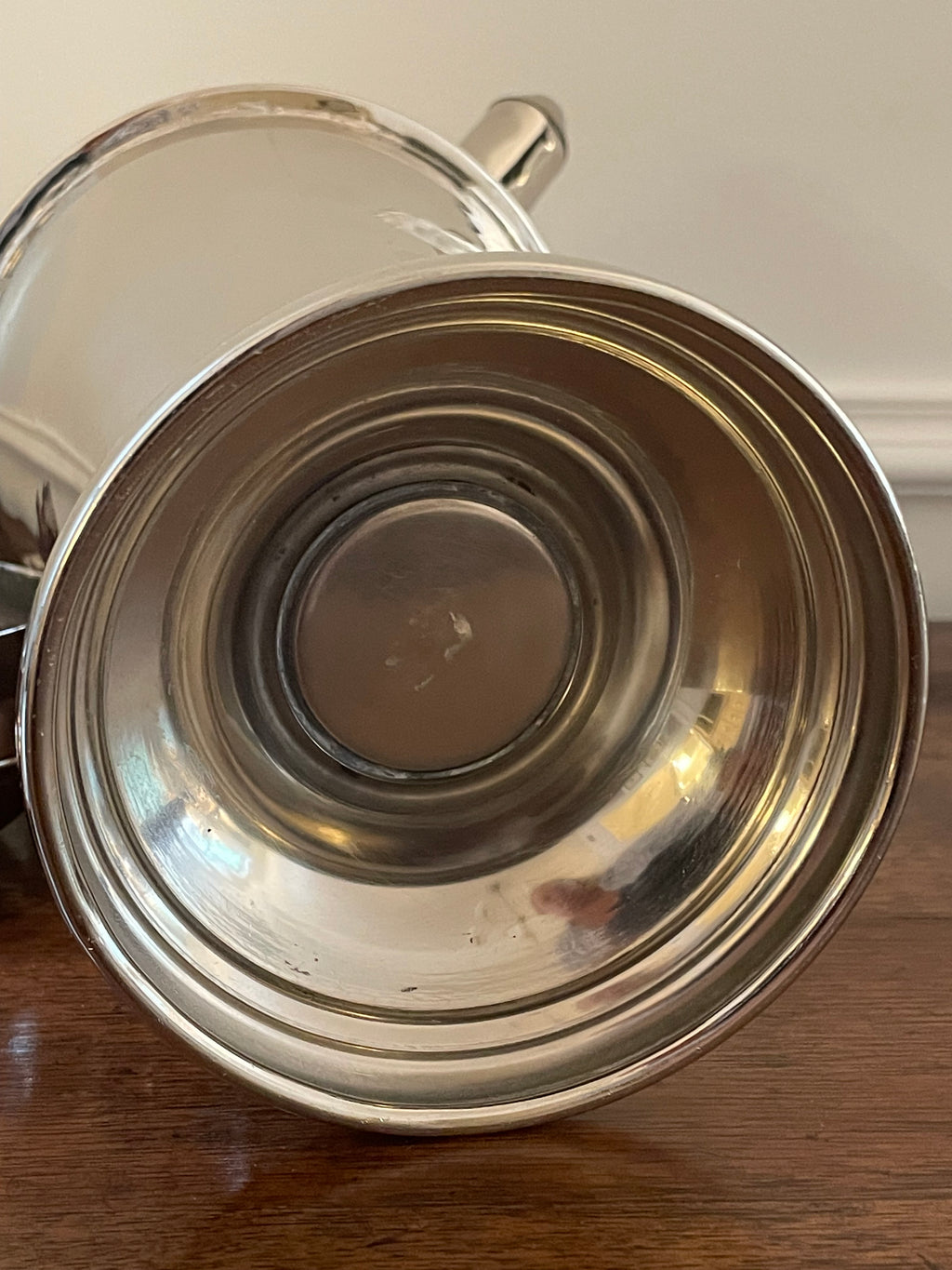 Art Deco Large-Format Vintage Chrome Cocktail Shaker