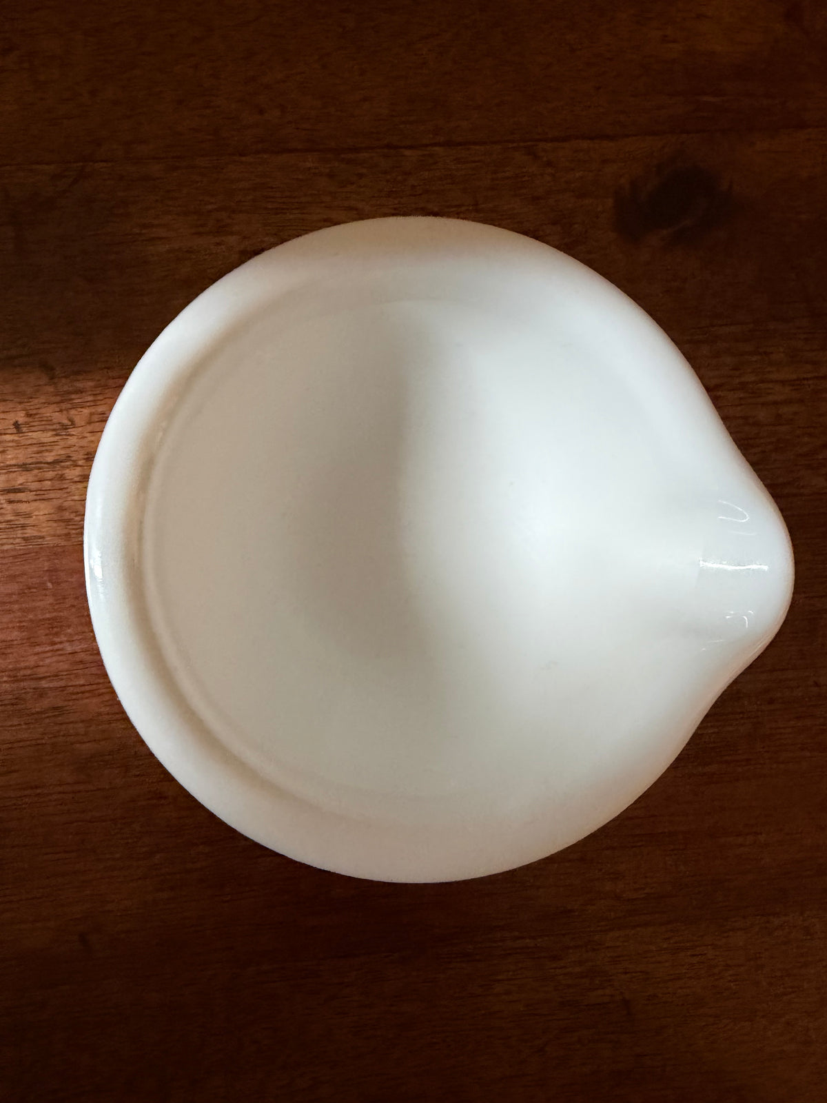 Vintage White Porcelain Mortar & Pestle