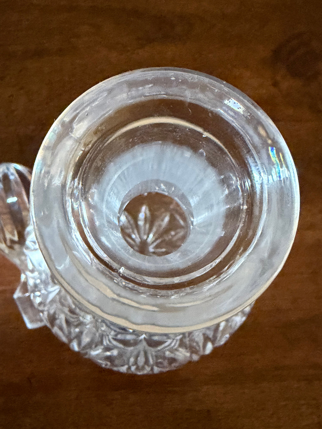 Vintage Imperial Estate Czech Lead Crystal Decanter