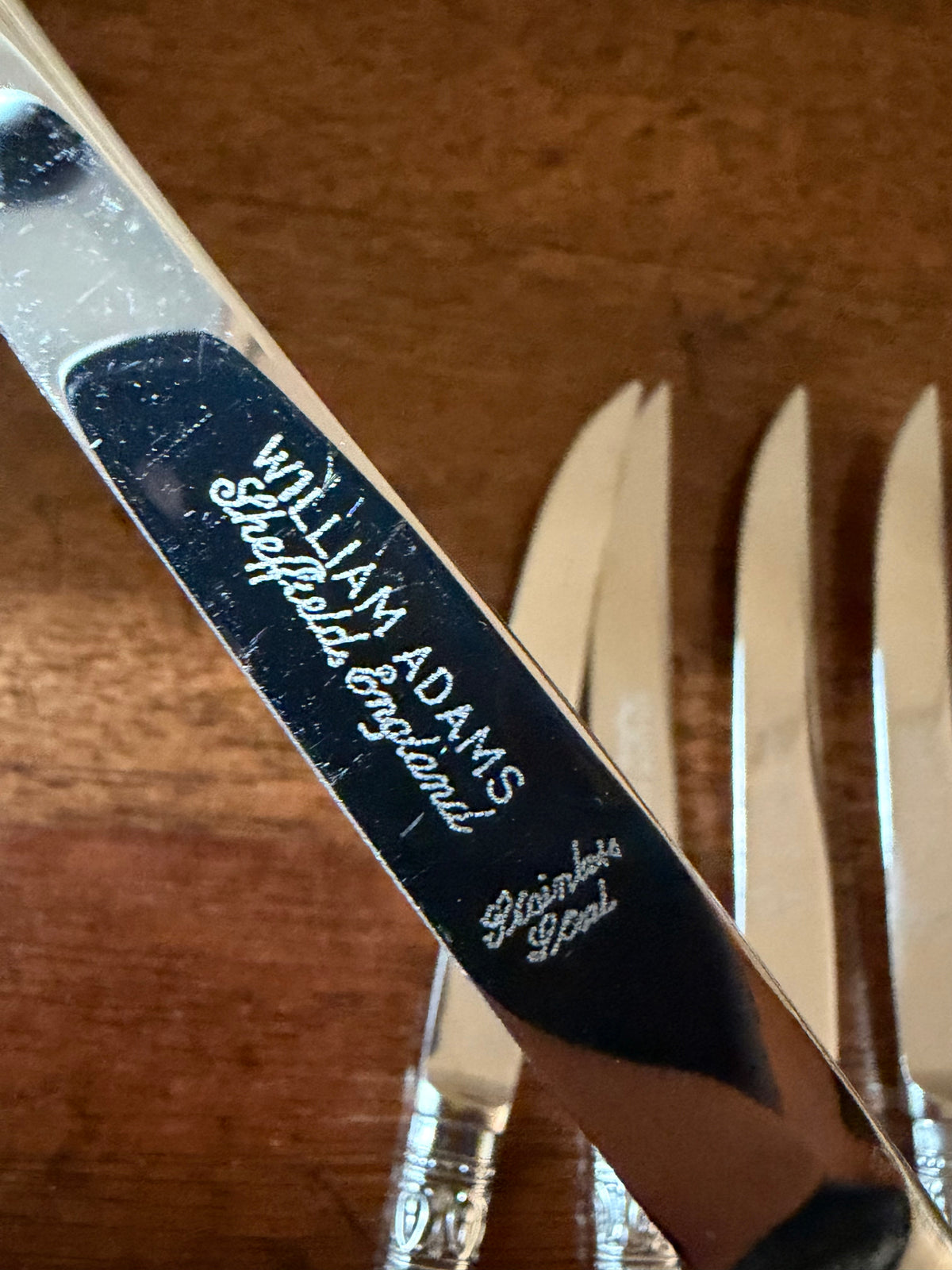 Vintage Mother-of-Pearl Knives, Set of 6