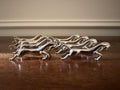 Vintage Silverplate Galloping Horse Knife Rests, Set of 8, c. 1960s–70s