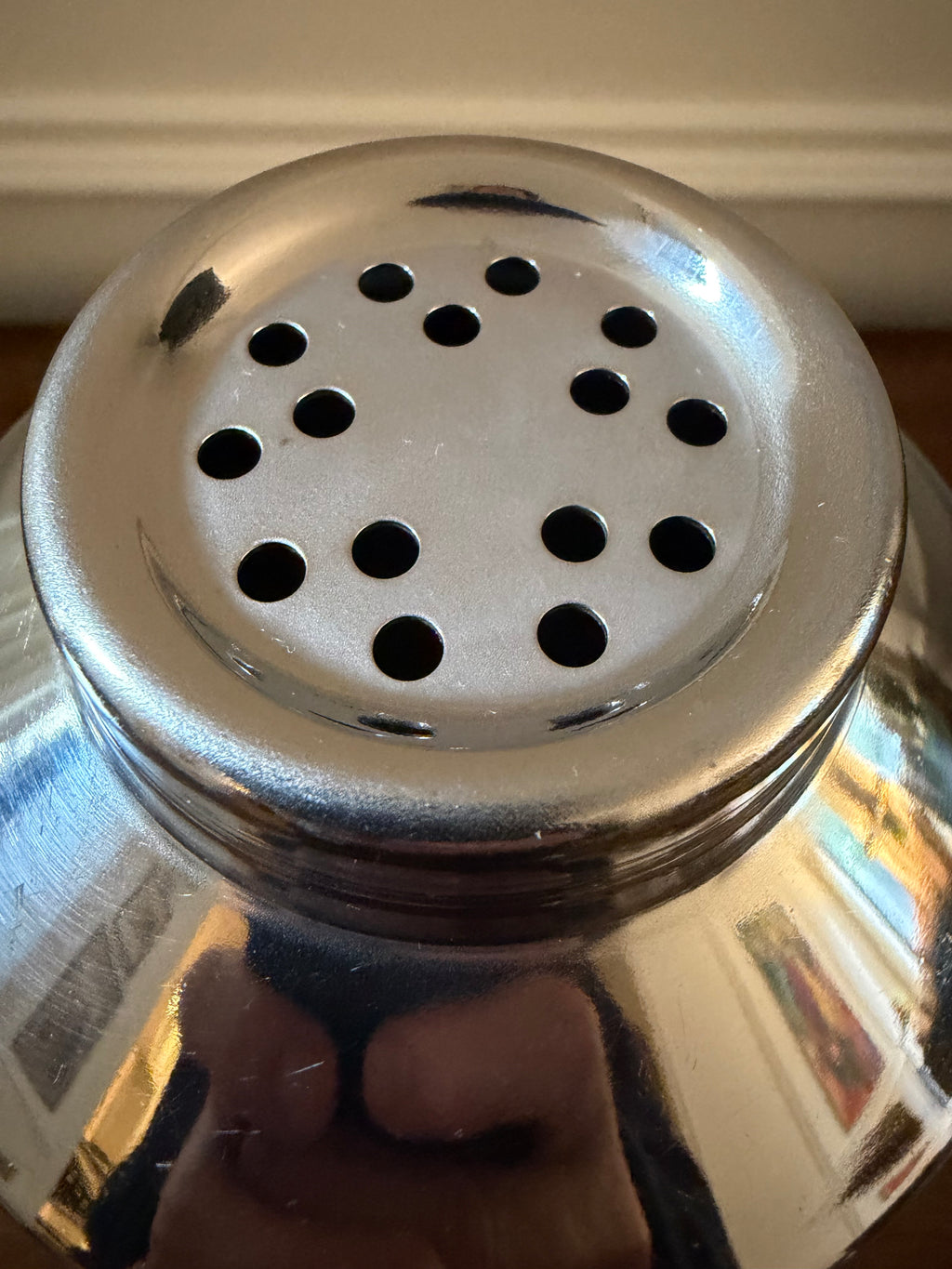 Vintage Stainless Steel Cocktail Shaker, c. 1960's-70's