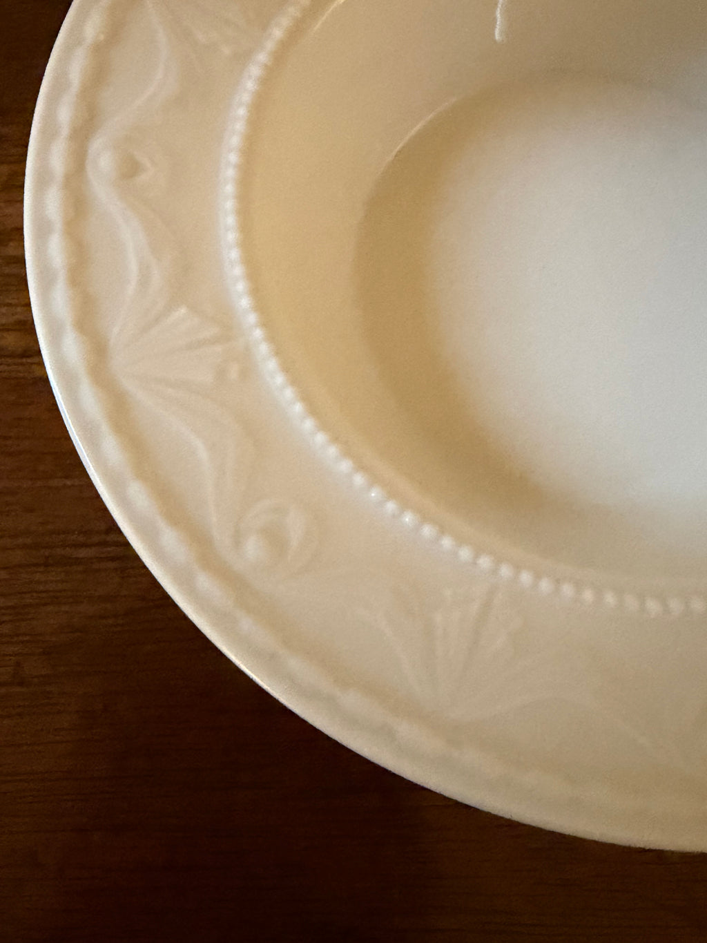 Vintage KPM Berlin Kurland White Porcelain Bowl