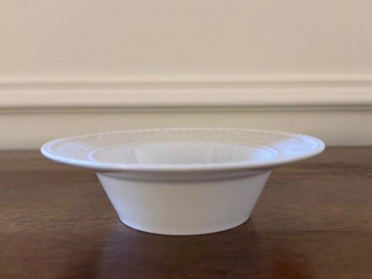 Vintage KPM Berlin Kurland White Porcelain Bowl