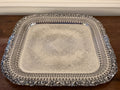 Vintage E.G. Webster & Sons for International Silver Reticulated Tray