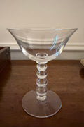 Set of 9 Imperial Candlewick Crystal Cocktail Glasses