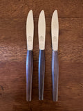 Vintage German Wood-Handled Knives by Eichenlaub, Set of 3