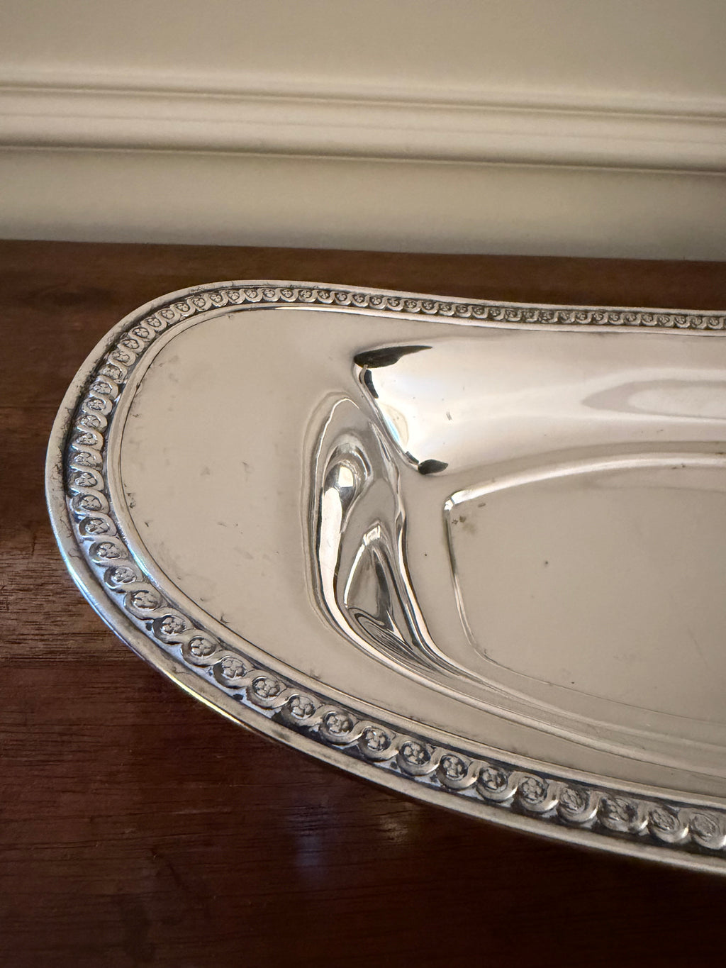 Antique Apollo Silverplate Oblong Tray by Bernard Rice’s Sons, c. 1910's-1920's