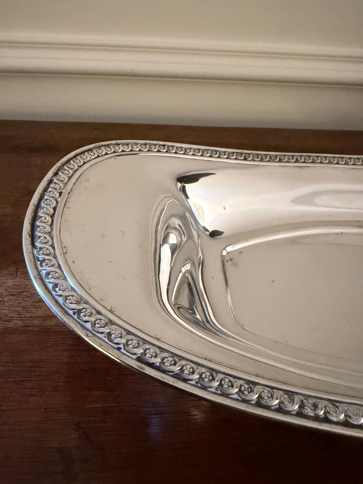 Antique Apollo Silverplate Oblong Tray by Bernard Rice’s Sons, c. 1910's-1920's