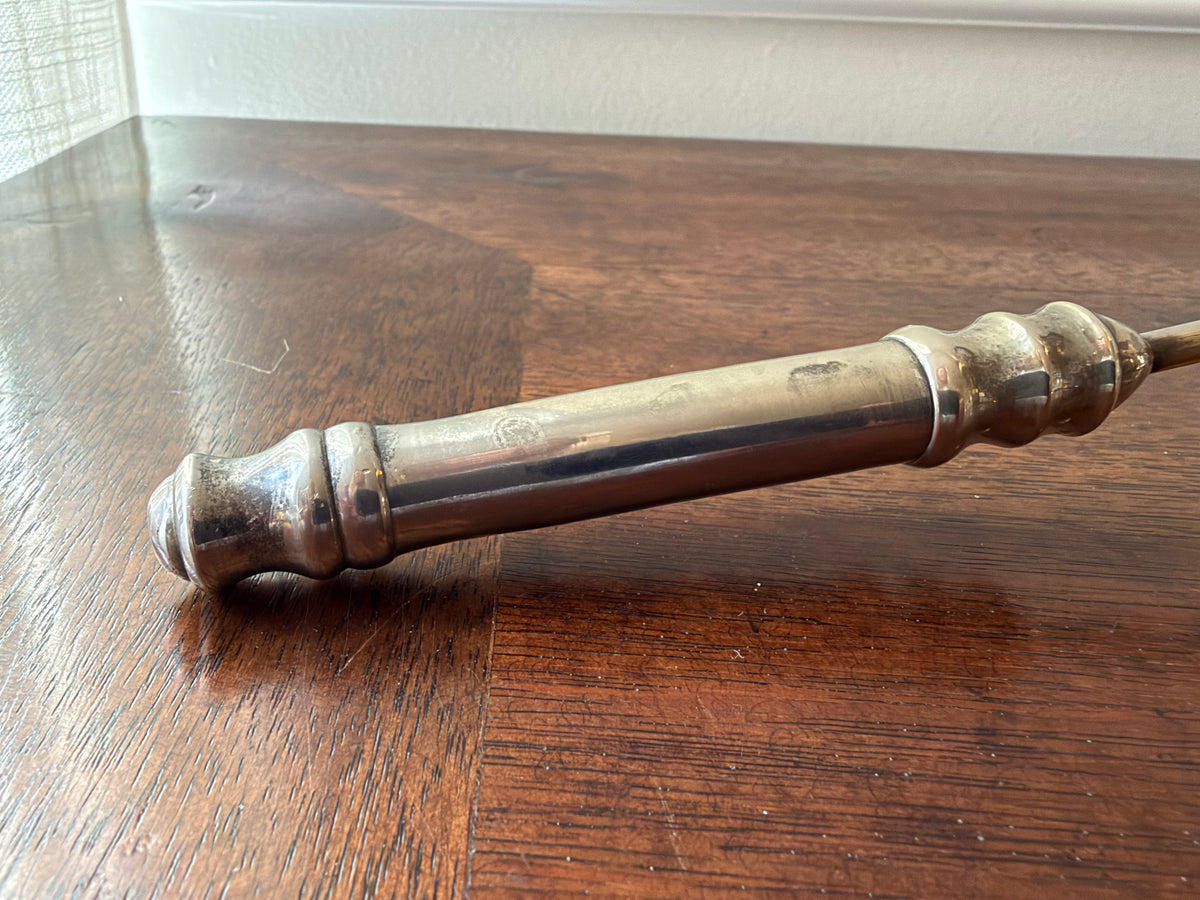 Vintage Silverplate Swinging Bell Candle Snuffer
