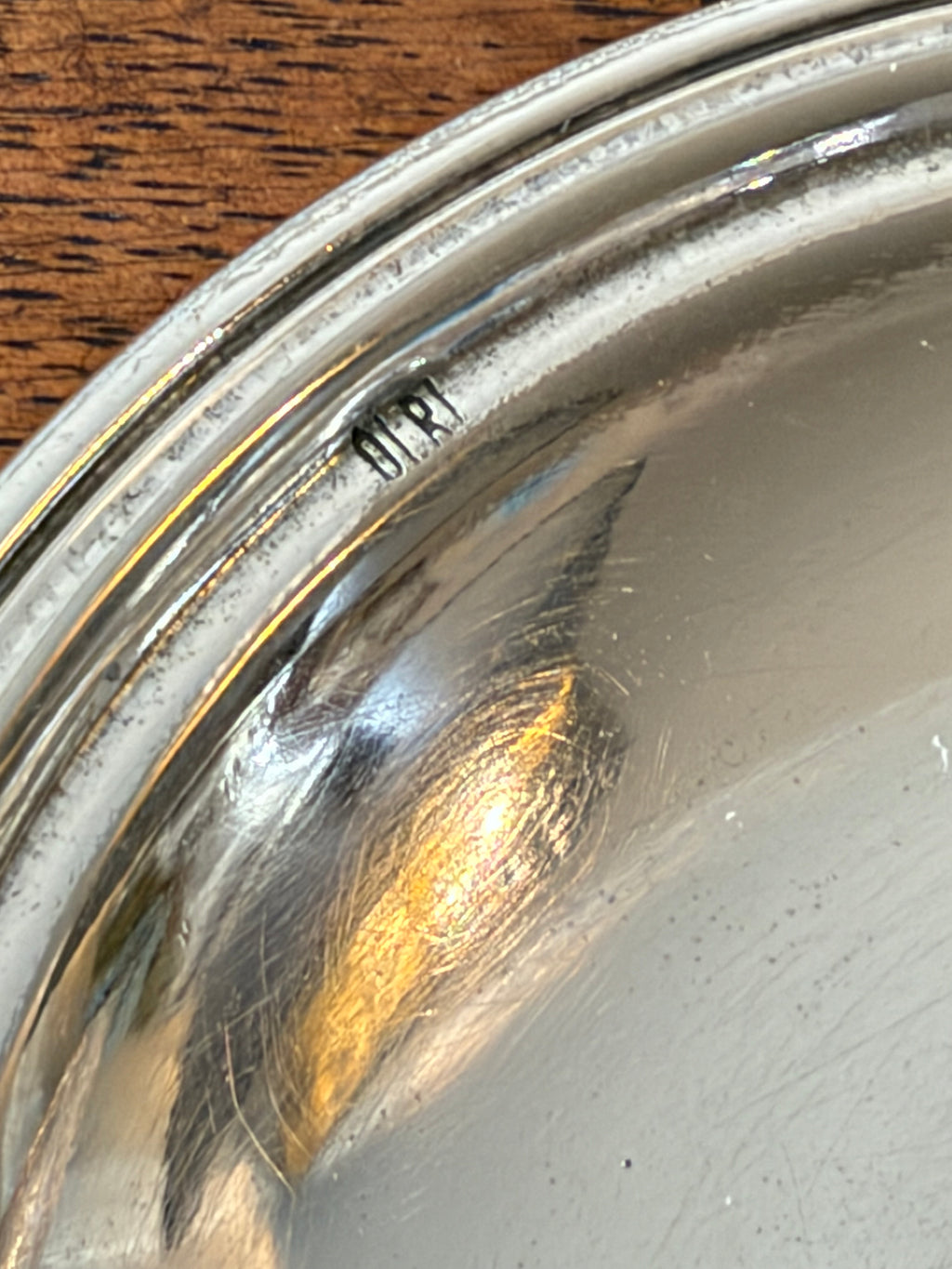 Late Mid-Century Italian OLRI Silverplate Candle Holders by Rino Greggio, Pair