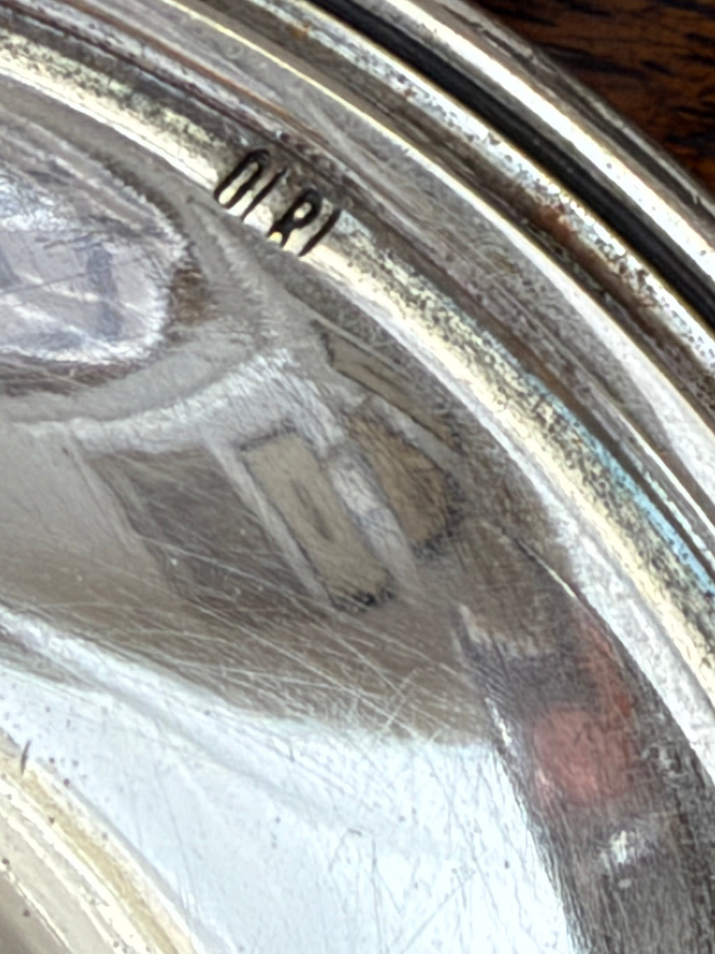 Late Mid-Century Italian OLRI Silverplate Candle Holders by Rino Greggio, Pair