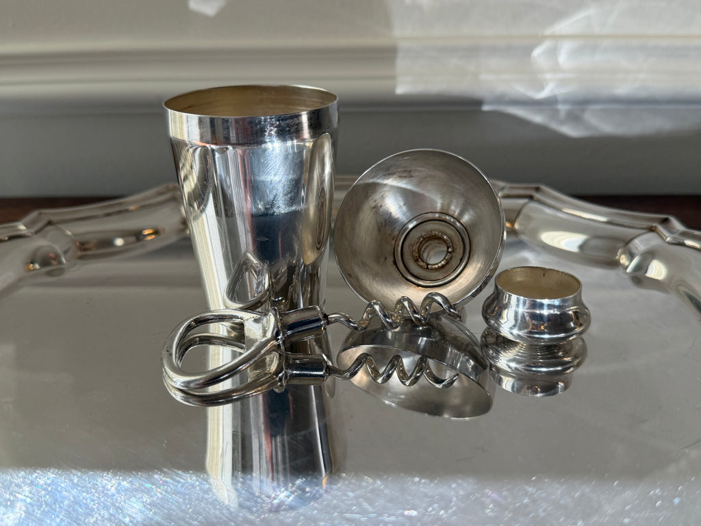 Vintage Napier 'Bar Baby' Four-Piece Cocktail Tool
