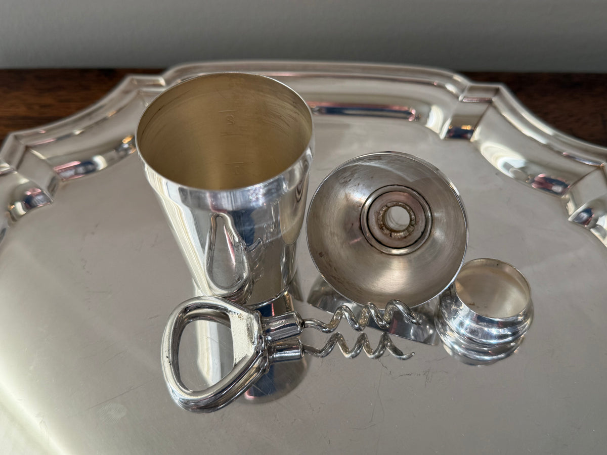 Vintage Napier 'Bar Baby' Four-Piece Cocktail Tool