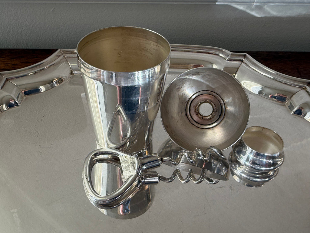 Vintage Napier 'Bar Baby' Four-Piece Cocktail Tool