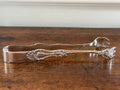 Antique Wm. A. Rogers Silverplate Sugar Tongs with Monogram