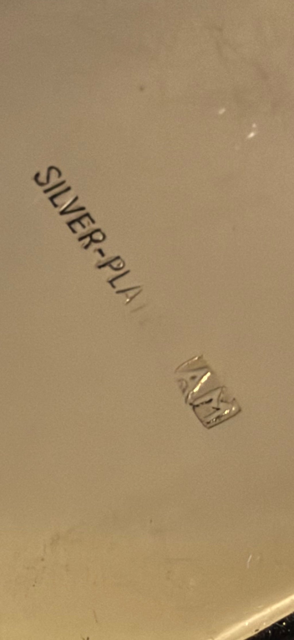 Mid-Century Silverplate Diamond Petite Serving Dish
