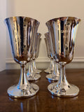 Vintage Silverplate Goblets, Camden Horse Show & Hunt, Set of 6