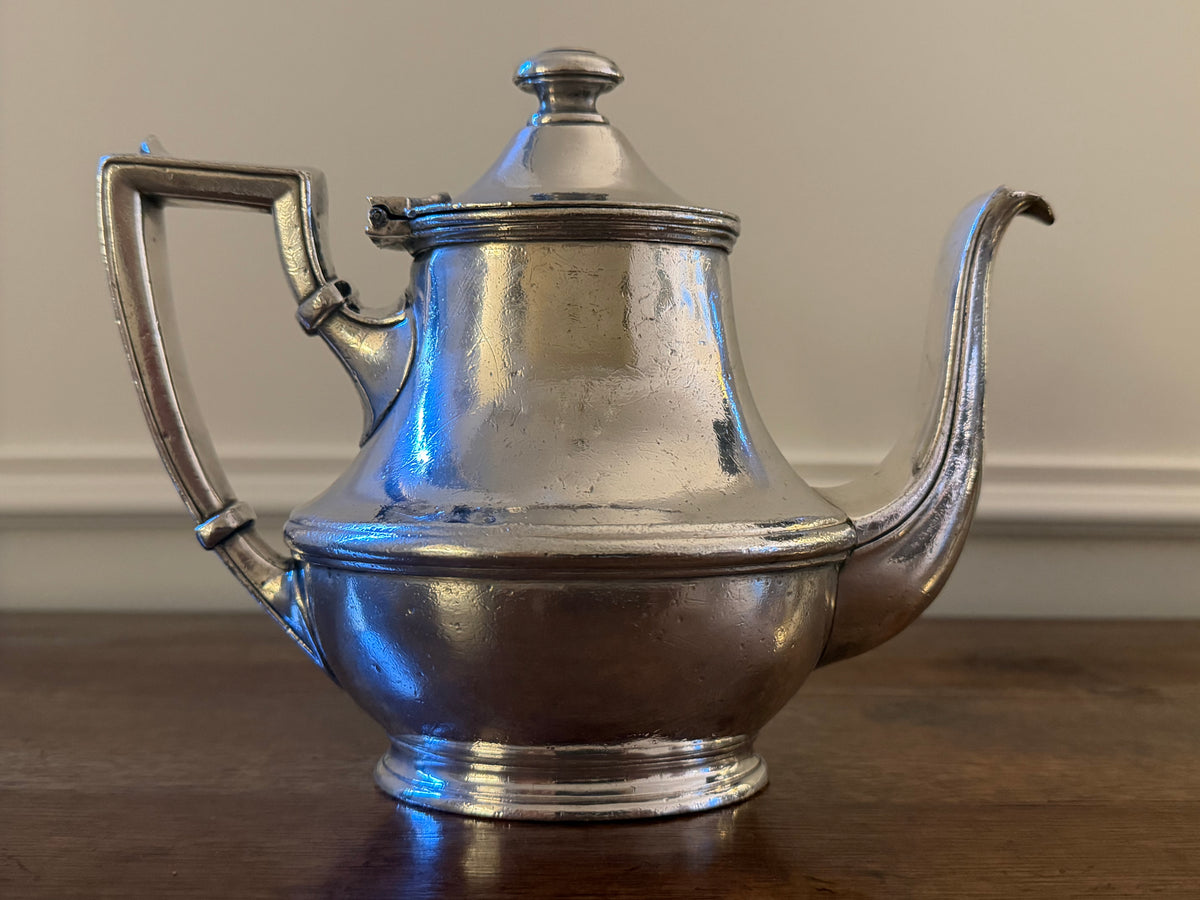 1927 Chalfonte-Haddon Hall Hotel Silver Teapot, Atlantic City
