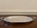 1950's Silverplate Petite Handled Serving Tray