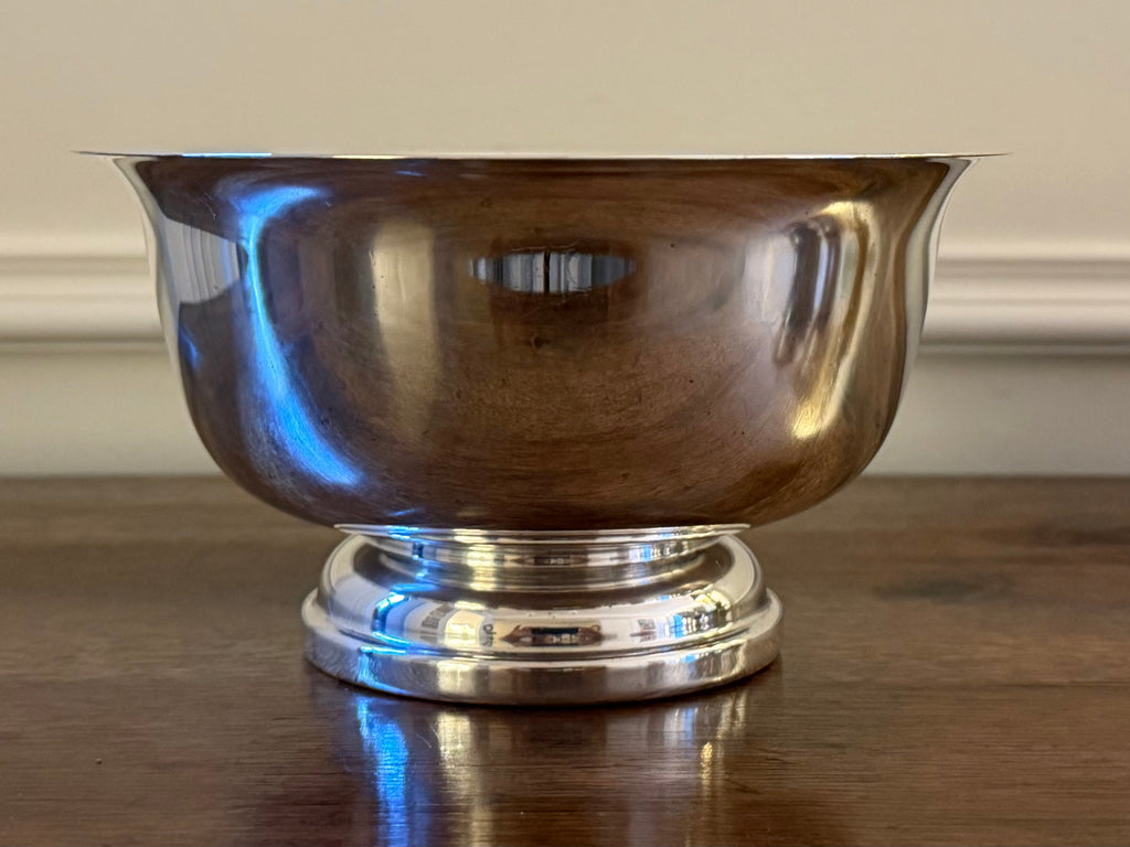 Mid-Century Sheffield Silver Co. Paul Revere Silverplate Bowl