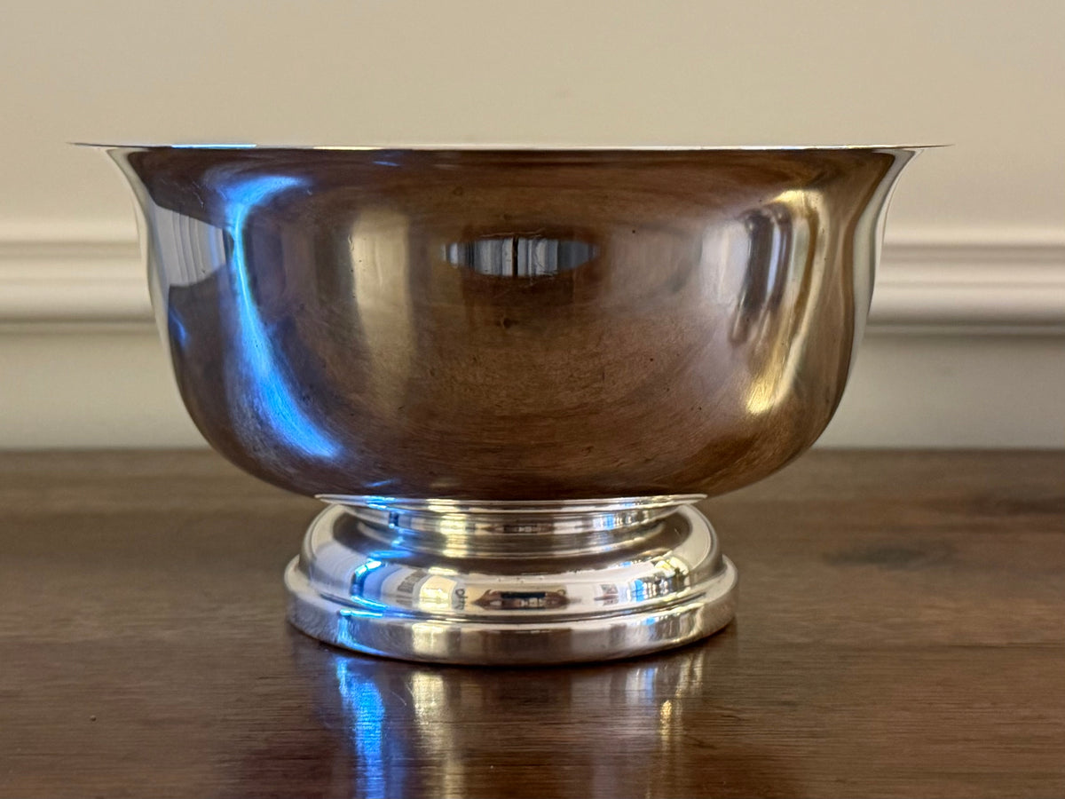 Mid-Century Sheffield Silver Co. Paul Revere Silverplate Bowl
