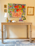 Bunny Williams Home Yuri Raffia Console Table