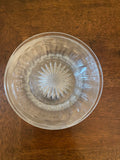 Heisey Narrow Flute Set of 6 Bread/Butter Dishes, Small Cocktail or Desert Plates, Vintage, Mid-Century