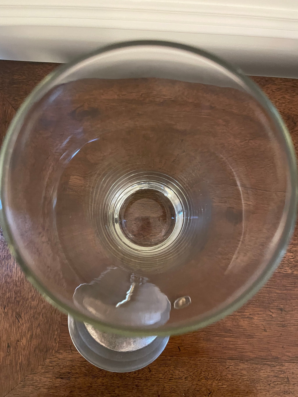 1950's Blown Glass and Polished Chrome Large-Format Fostoria Cocktail Shaker