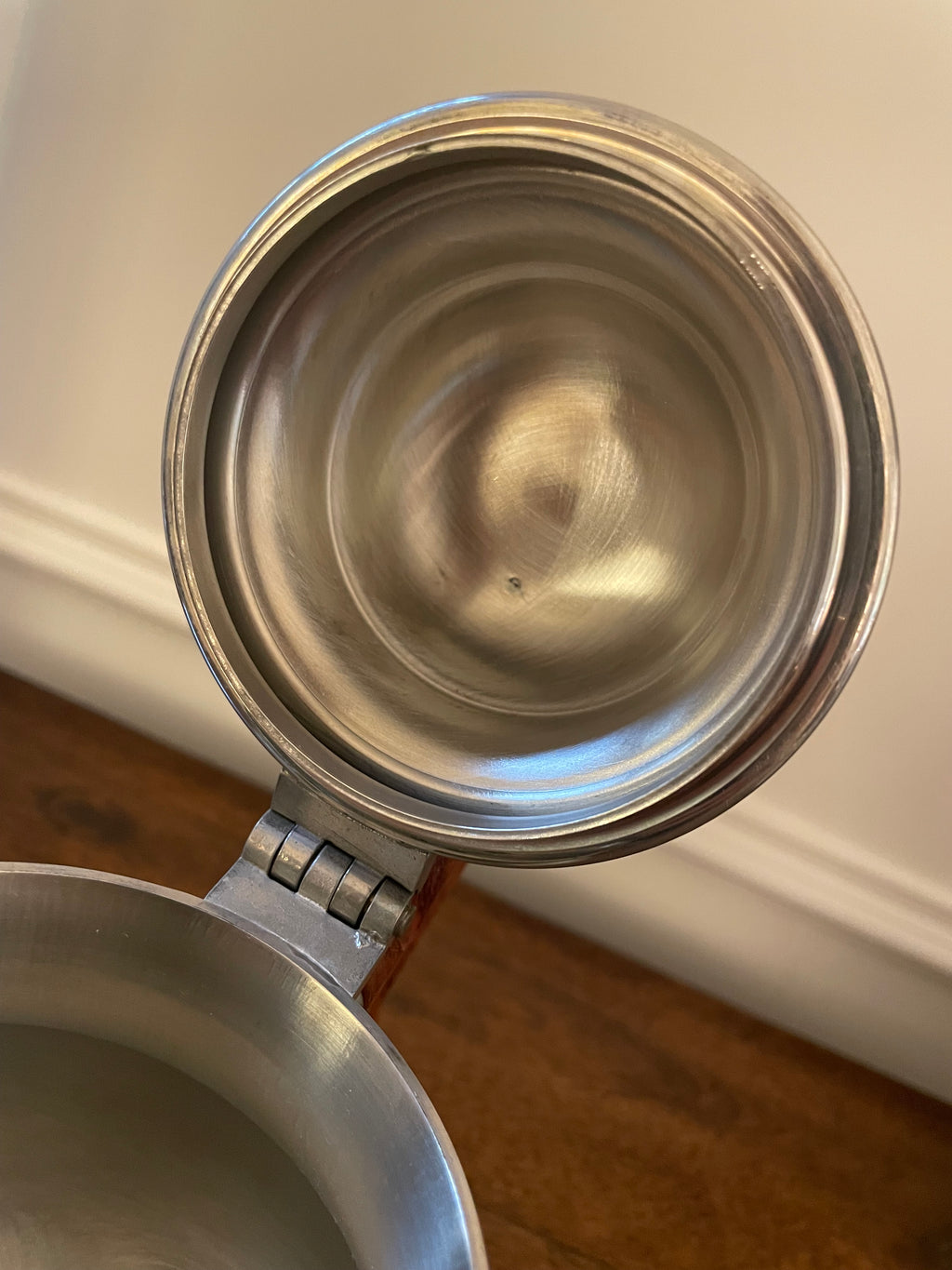 Stieff 'Colonial Williamsburg' Pewter Tea Pot, Vintage