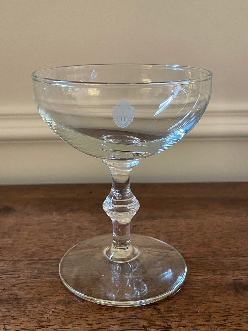 Plaza Hotel Glassware, Set of 3, Coupe (1), Pair Iced Beverage Glasses (2)