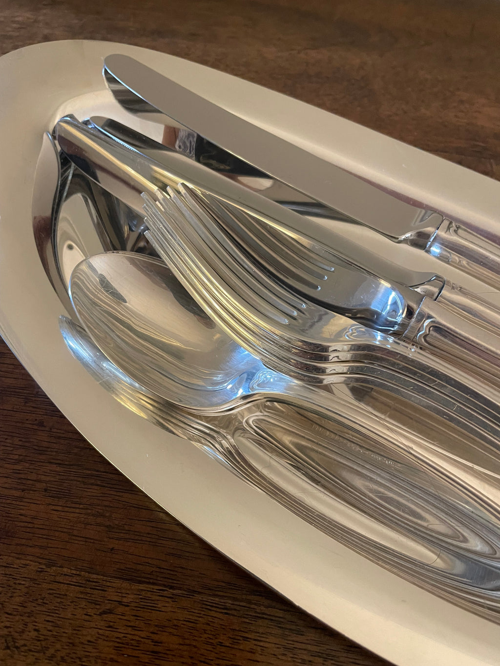 Vintage 1881 Rogers for Oneida “King James” Silverplate Flatware, Service for 4