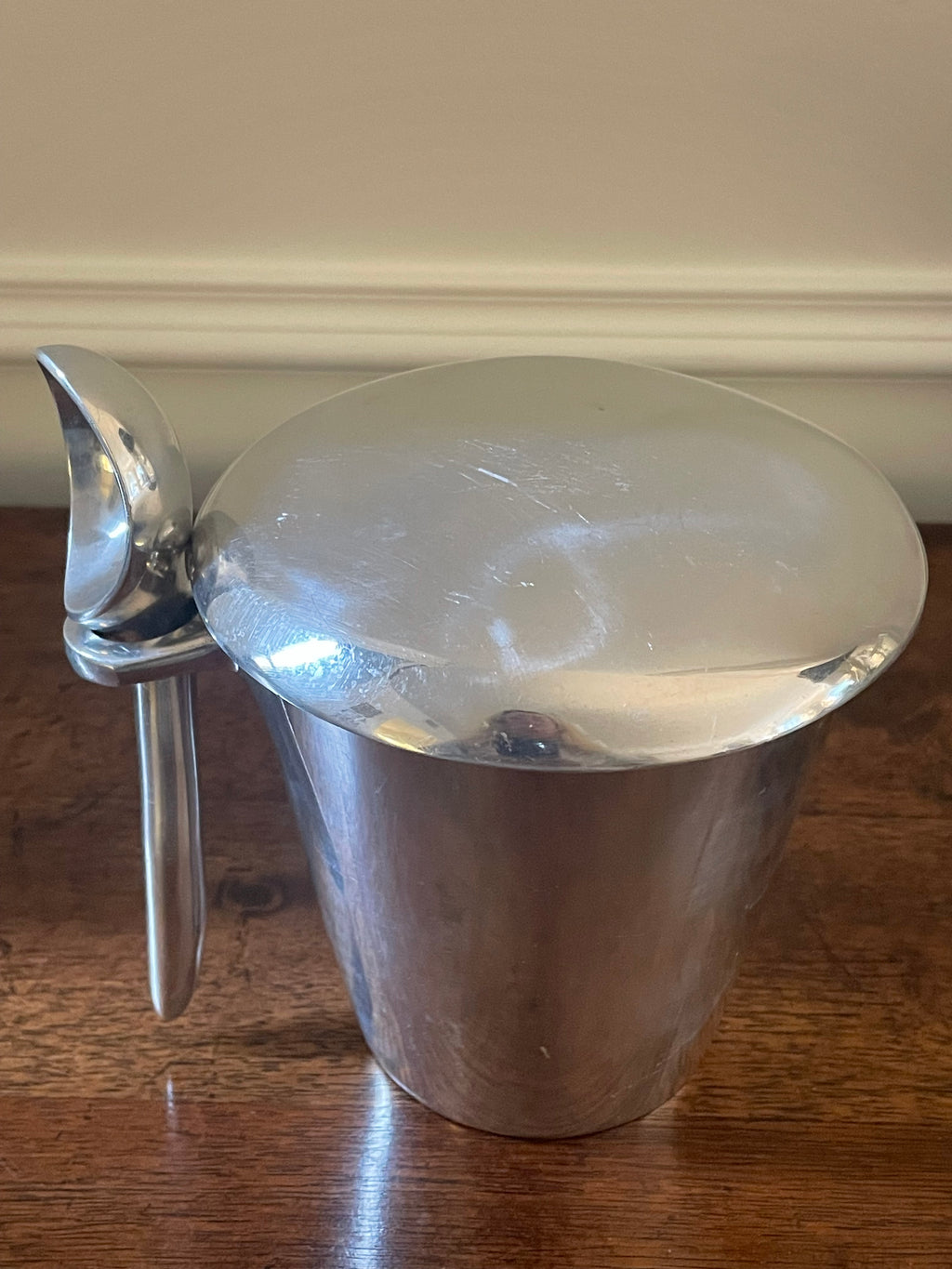Lunares Aluminum Pint Ice Cream Cooler & Serving Set, 3 Pieces, Vintage