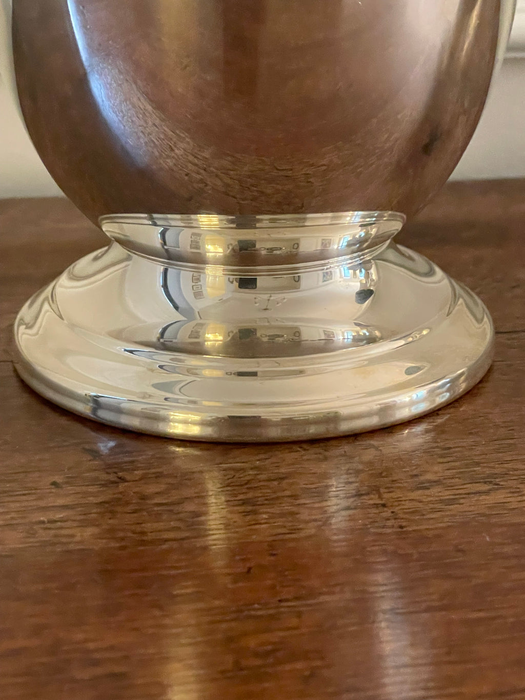 1958 C.W. Post College First Commencement Oversized Silverplate Cocktail Shaker, G. Balfour Co.
