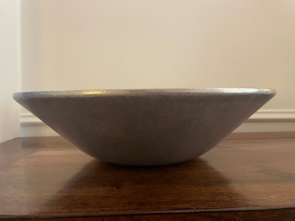 Vintage Wilton Armetale Oversized Fruit Serving Bowl & Centerpiece, 16"