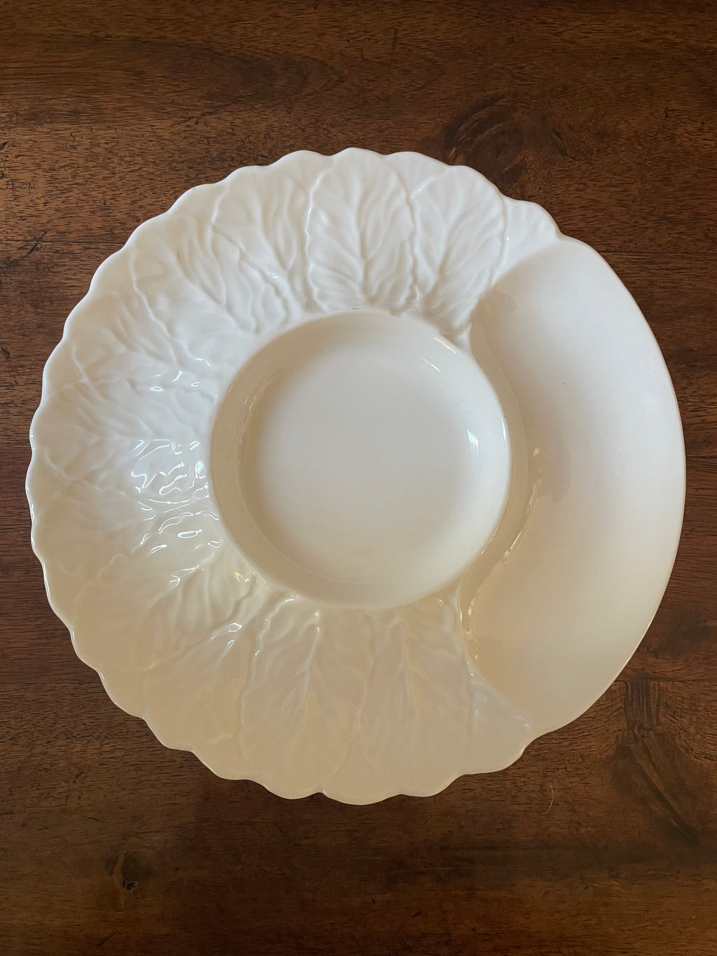 Vintage Coalport Countryware Artichoke Serving Plate, English Bone China