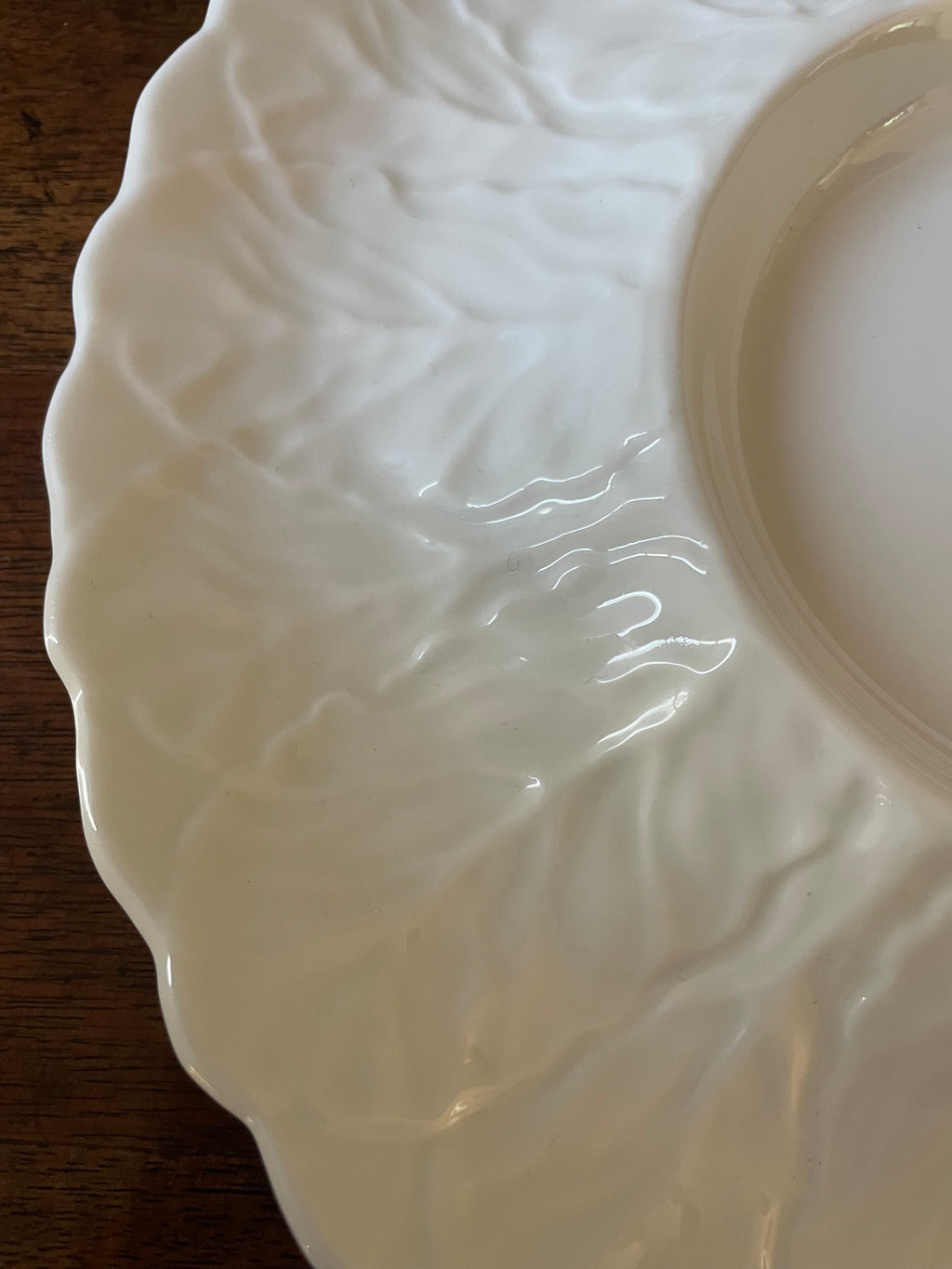 Vintage Coalport Countryware Artichoke Serving Plate, English Bone China