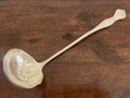 Antique Rogers & Bro. A1 Art Nouveau Floral Silverplate Serving Ladle, c. 1900, 13"