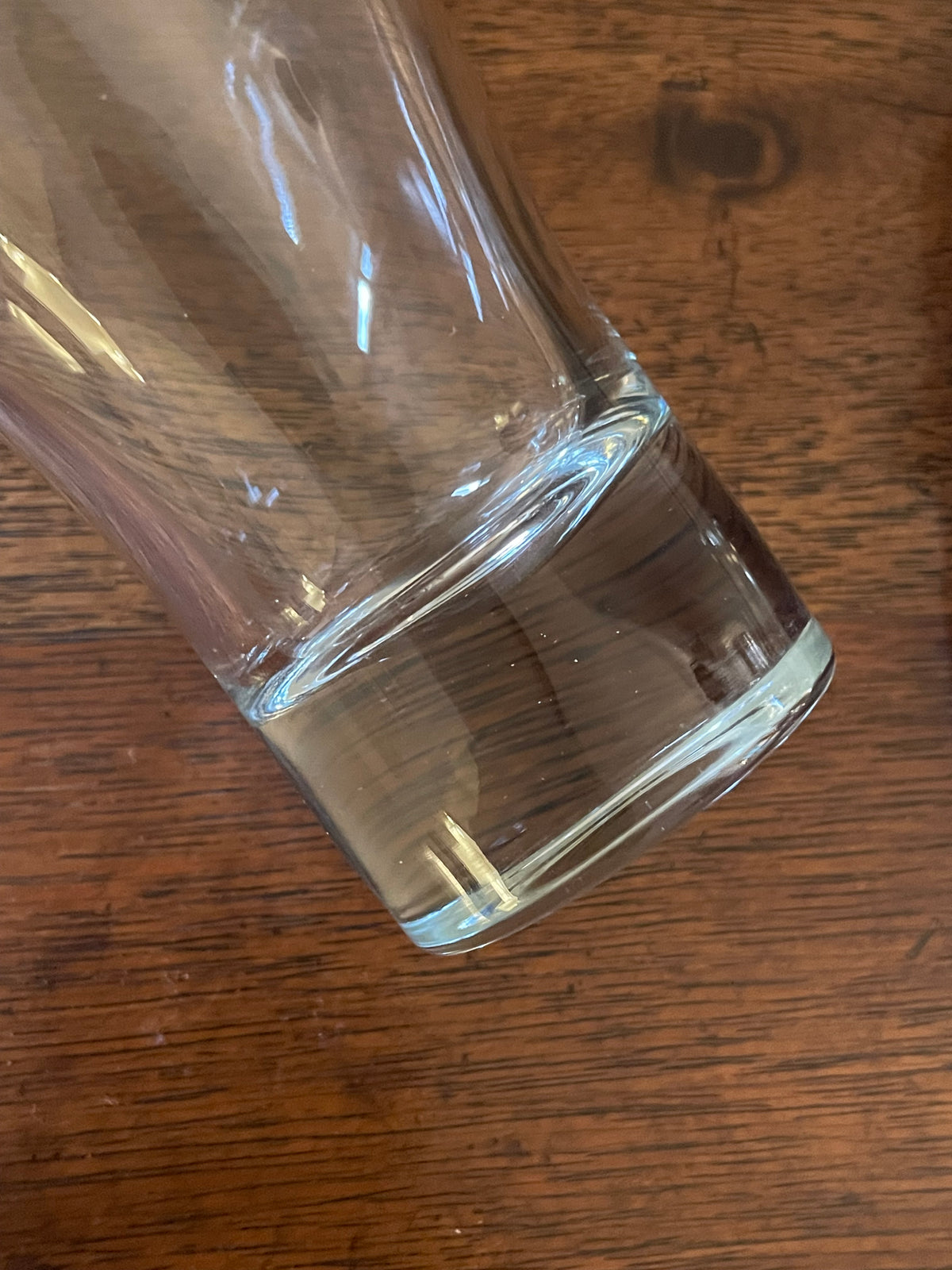 Vintage Heavy-Bottom Stemless Martini & Cocktail Glasses, Set of 4