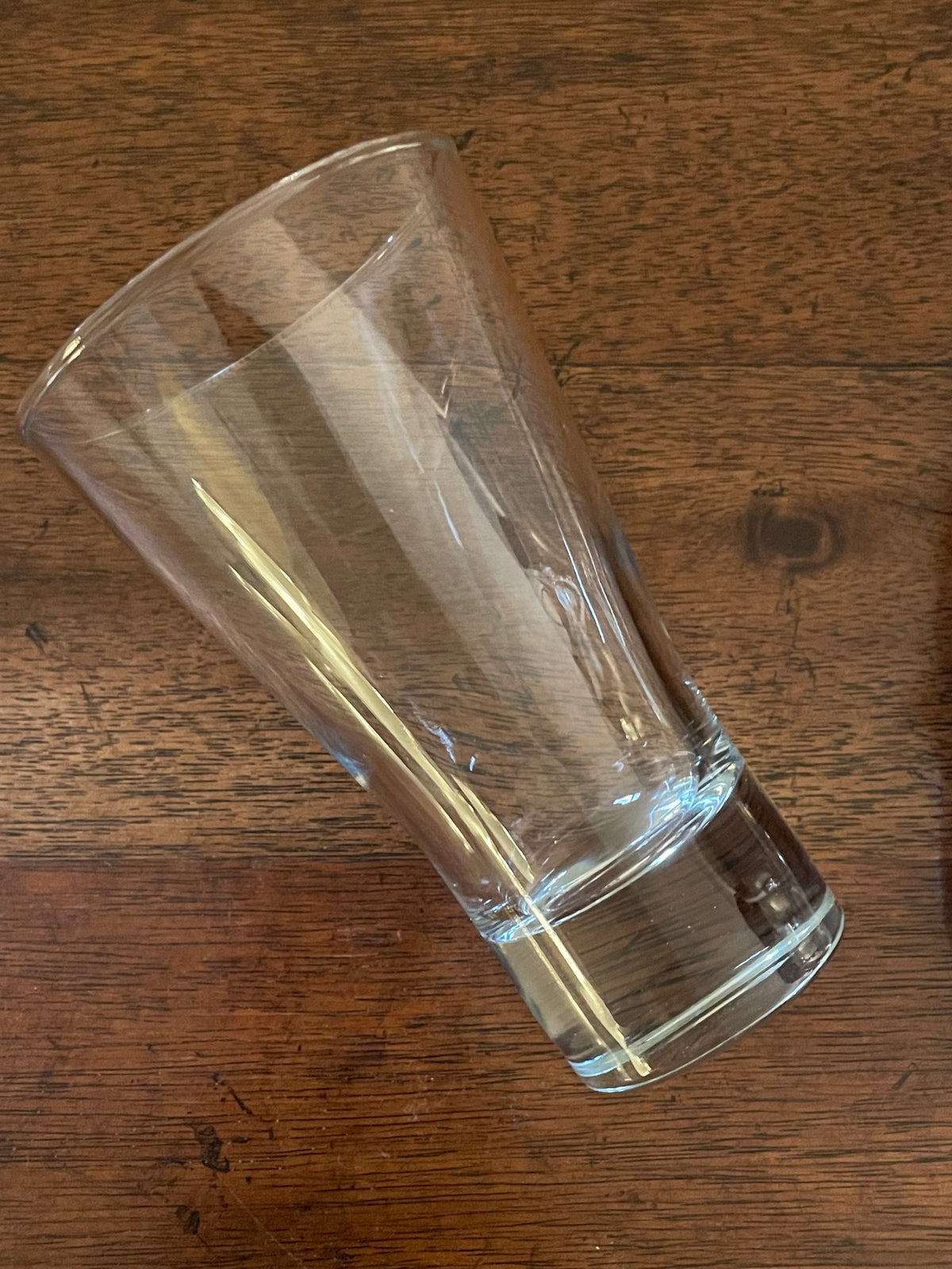 Vintage Heavy-Bottom Stemless Martini & Cocktail Glasses, Set of 4