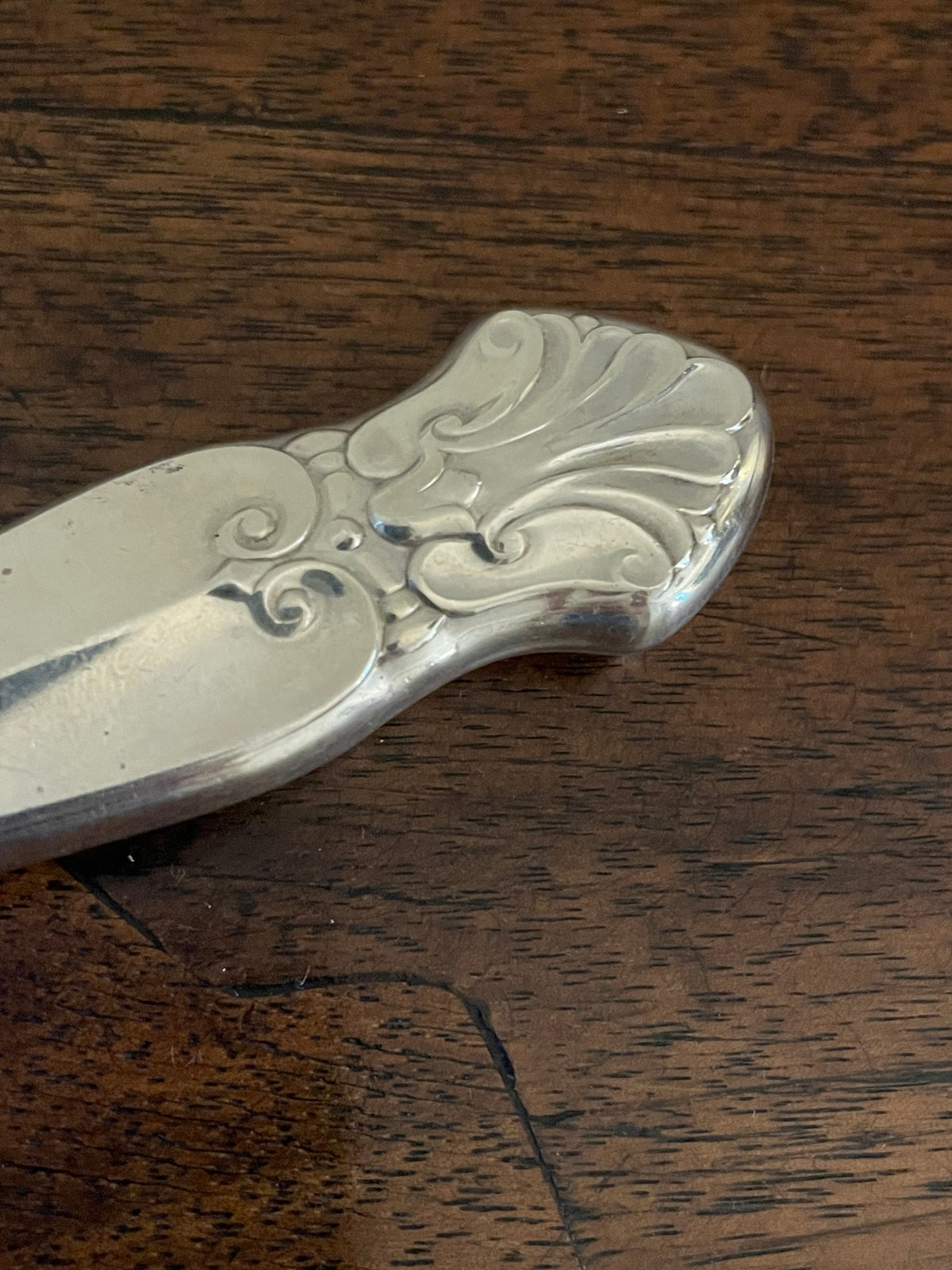 Vintage English Sterling Silver Bottle Opener by Royal Family, Fleur-de-Lis Handle